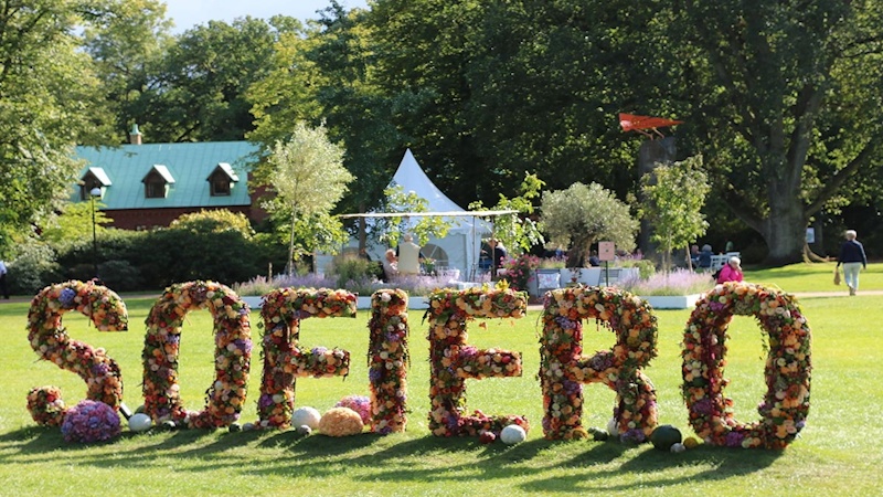 Blomsterparken ved Sofiero Slot